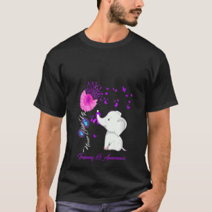 Camiseta Elephant Trisomy 18 Sensibilización 18 Ri