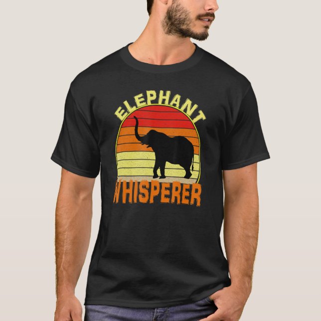 Camiseta Elephant Whisperer (Anverso)