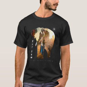 Camiseta Elephant Woman Indian Views