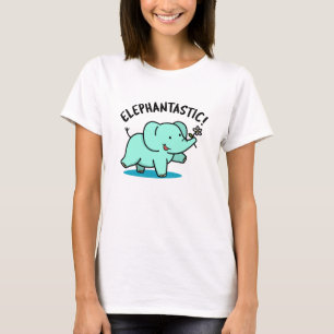 Camiseta Elephantastic Funny Elephant Pun