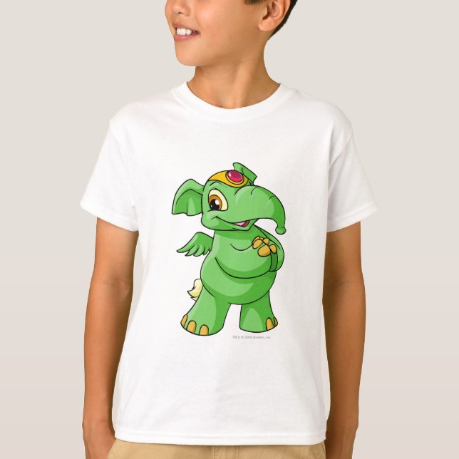 Camiseta Elephante Green (Anverso)