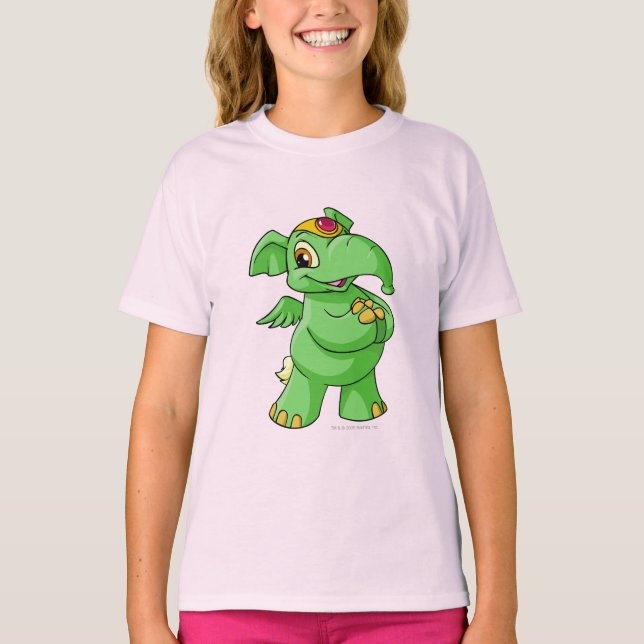 Camiseta Elephante Green (Anverso)