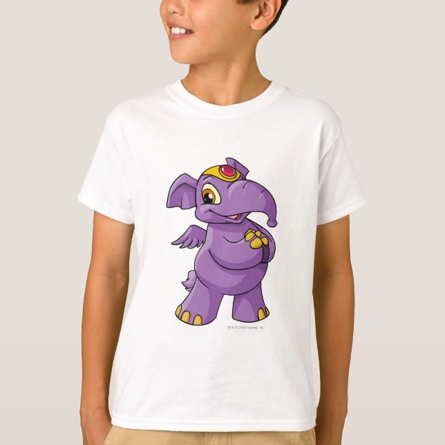 Camiseta Elephante Purple (Anverso)