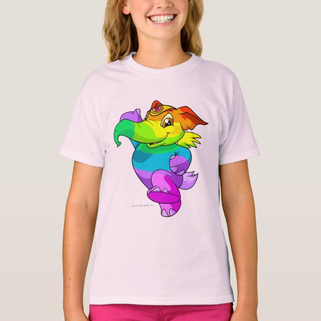 Camiseta Elephante Rainbow (Anverso)