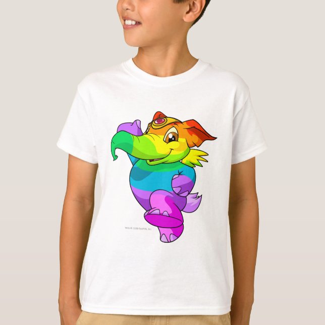 Camiseta Elephante Rainbow (Anverso)