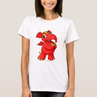 Camiseta Elephante rojo alegre