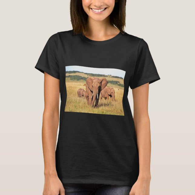 Camiseta elephants cute  (Anverso)