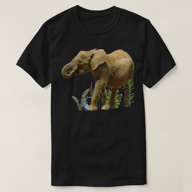 Camiseta Elephants Motif For Africa Fans (Diseño del anverso)