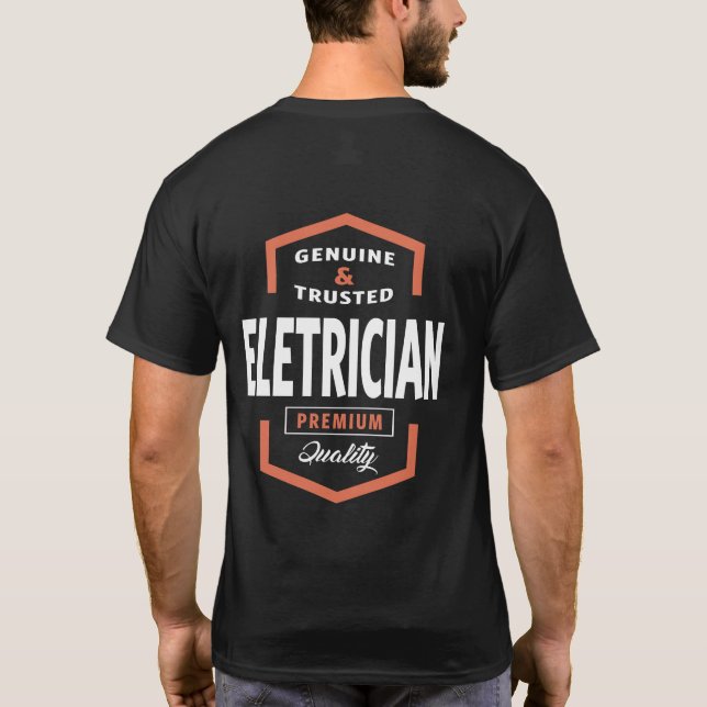 Camiseta Eletrista | Ideas de regalo (Reverso)
