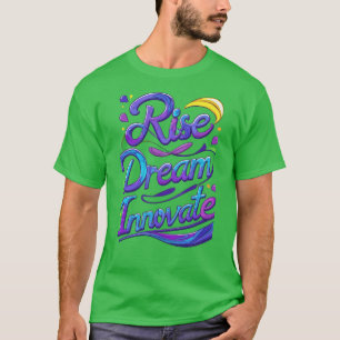 Camiseta Eleva Sueña Innova – Cita Creativa Multicolor