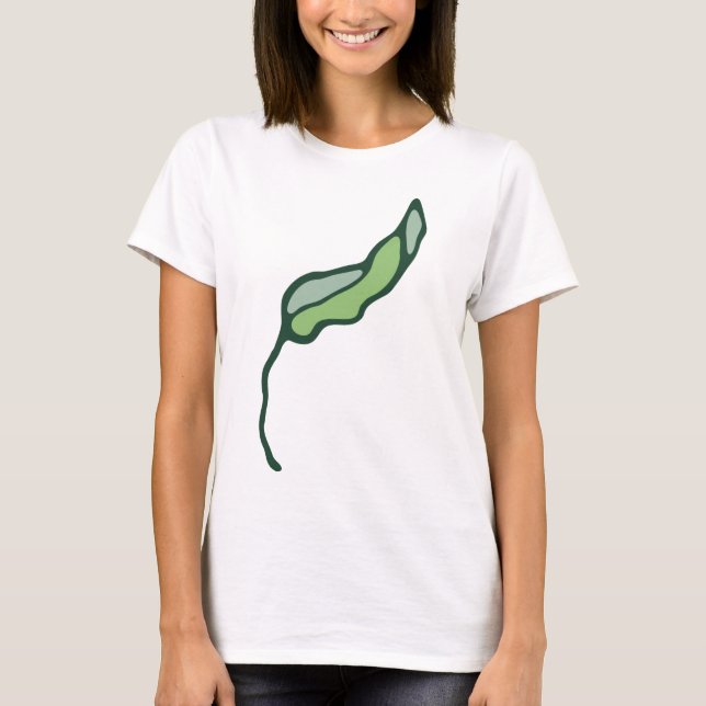 Camiseta Eleva tu aspecto con la floral básica de nuestras  (Anverso)