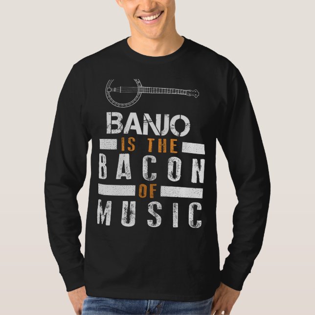 Camiseta Eleva tu estilo con el banjo: El tocino de Mu (Anverso)