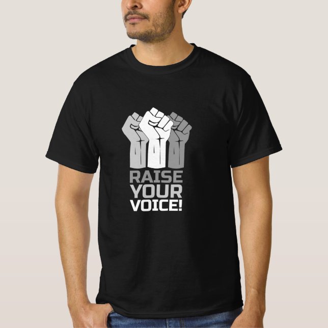 Camiseta Eleva Tu Voz 3 W (Anverso)