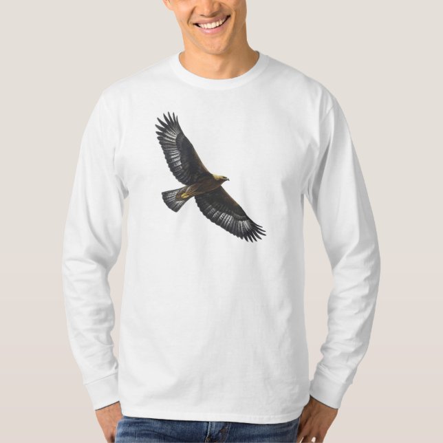 Camiseta Elevación de Glorius Eagle de oro (Anverso)