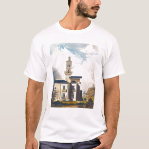 Camiseta Elevación de un chalet o de una casa de cazadores