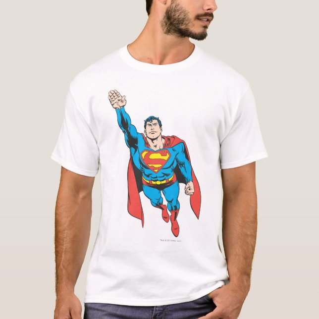 Camiseta Elevación del brazo derecho de Superman (Anverso)