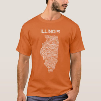 Camiseta Elevaciones desconocidas de Illinois