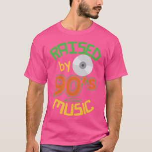 Camiseta Elevado Con El Retro De Música De La Vieja Escuela