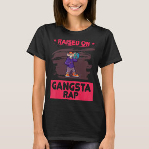 Camiseta Elevado Con Humor Rap Gangsta