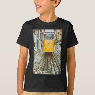 Camiseta Elevador da Gloria. Lisboa, Portugal.