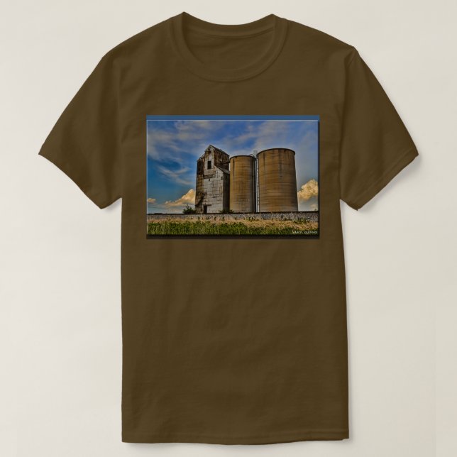 Camiseta Elevador de grano (Diseño del anverso)