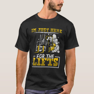 Camiseta Elevador de horquilla de operador de almacén de el