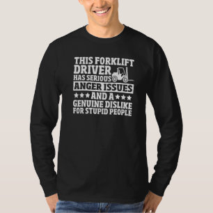 Camiseta Elevador de horquilla del conductor de la horquill