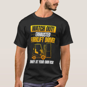 Camiseta Elevador de horquilla sarcástico