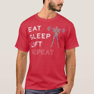 Camiseta Elevador de sueño ingiere el levantamiento de susp