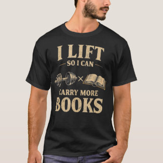 Camiseta Elevador para que pueda llevar más libros Amantes