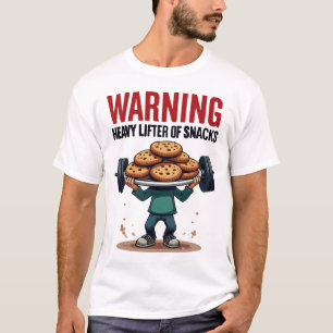 Camiseta Elevador pesado de los refrigerios