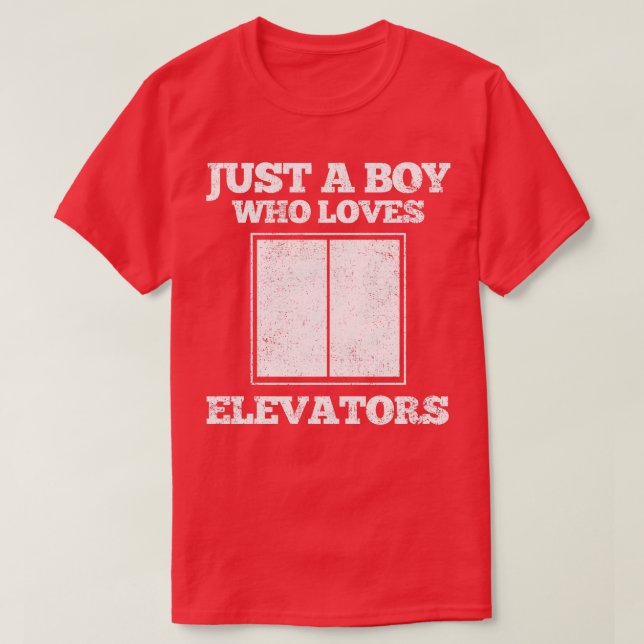 Camiseta Elevadores Elevator Lover Vintage (Diseño del anverso)