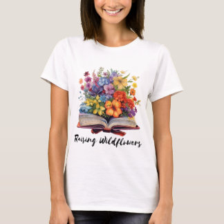 Camiseta Elevando libro de flores silvestres