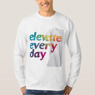 Camiseta Elevar cada día