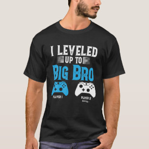 Camiseta Elevar el nivel al juego de video de diseño de Big