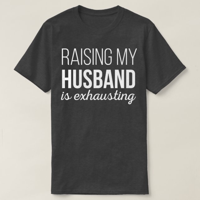 Camiseta Elevar mi hus es agotador (Diseño del anverso)