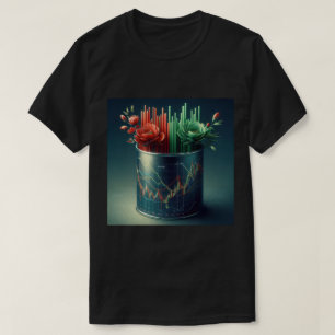 Camiseta Elevar tu espacio con arte inspirado en el comerci