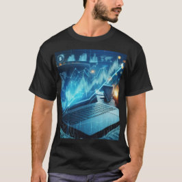 Camiseta Elevar tu espacio con arte inspirado en el comerci