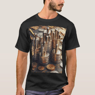 Camiseta Elevar tu espacio con arte inspirado en el comerci