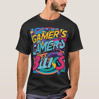 Camiseta Elevar tu estilo con "Gamer's Bliss" (Zazzle)