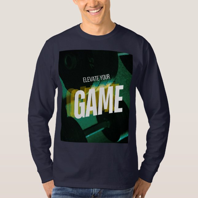 Camiseta Elevar tu juego: fuerza en el estilo (Anverso)