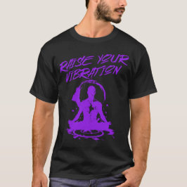 Camiseta Elevar tu vibración Energía espiritual meditativa