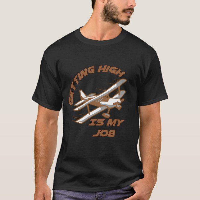 Camiseta Elevarse es mi trabajo (Anverso)
