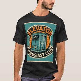 Camiseta Elevator Enthusiasts Club – Modern Design