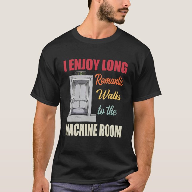 Camiseta Elevator Mechanic Repairman (Anverso)
