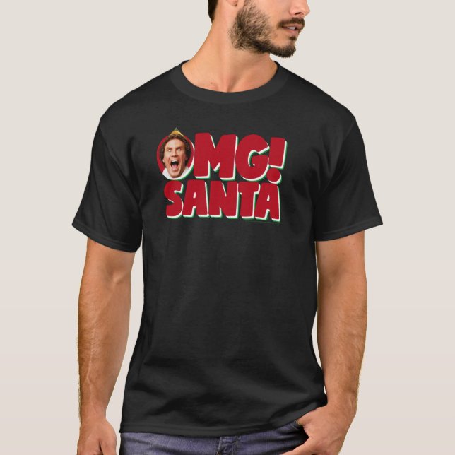 Camiseta Elf Buddy OMG Santa (Anverso)