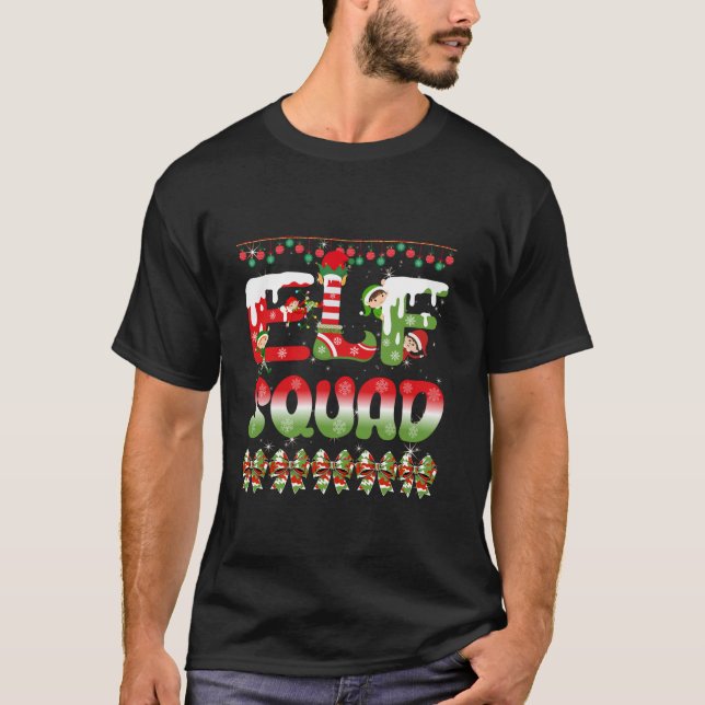 Camiseta Elf camo Coquette Bow Camouflage Old Hunding Fiest (Anverso)