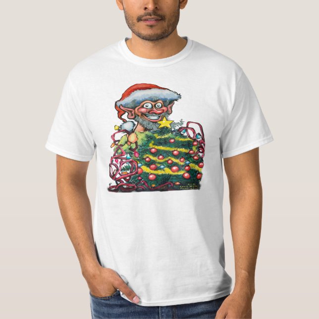 Camiseta Elf Christmas Tree Tee (Anverso)