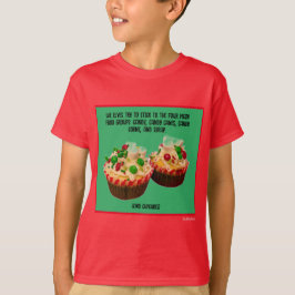 Camiseta Elf Cupcakes