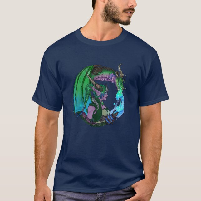 Camiseta Elf Green Dragon (Anverso)